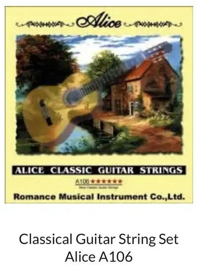 Classical Guitar String Set Alice A106, View more