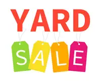YARD SALE 800 CONLIN RD WHITBY 9am - 3 pm