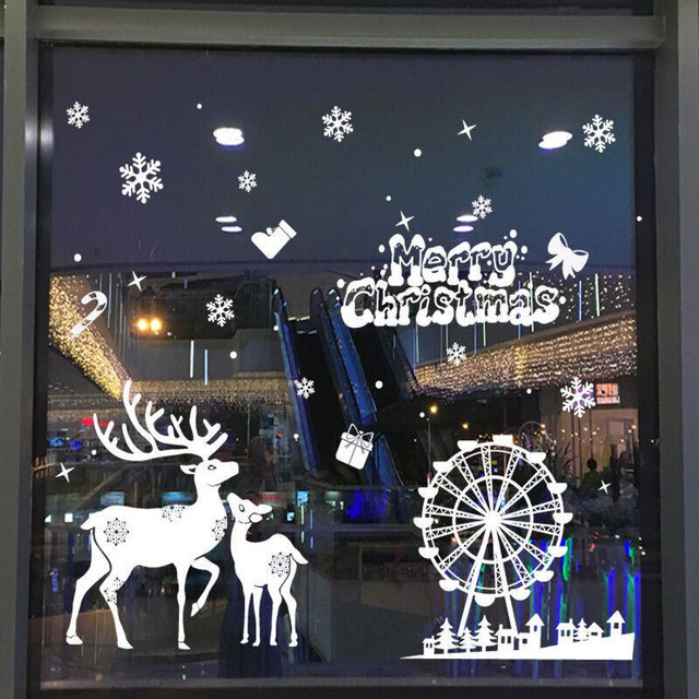 Christmas durable stickers for windows 3 set available brand new dans Autre  à Ouest de l’Île - Image 3