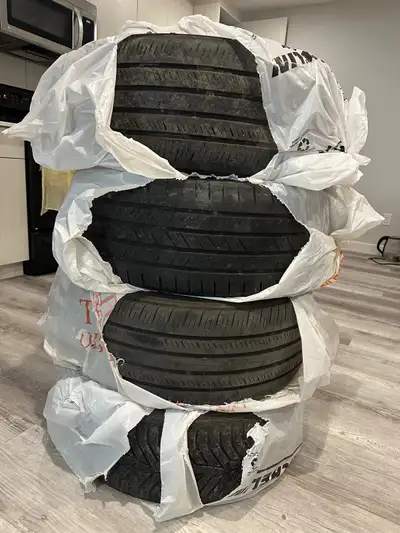 Car tires very cheap price. Size condition and everything in pictures Not Chinese tire company good...