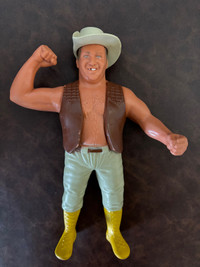 1987 LJN WWF WWE Outback Jack With Original Hat Wrestling Figure