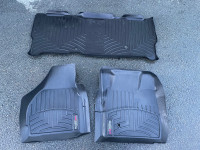 Great condition 08-10 f250 extended weather tech mats