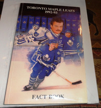 Toronto Maple Leafs 1992-93 Fact Book