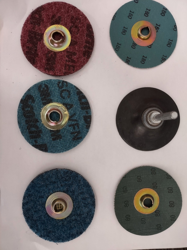 3" Roloc Quick Change Disc Backup Pad Holder and Sanding Disc. in Hand Tools in Mississauga / Peel Region - Image 3