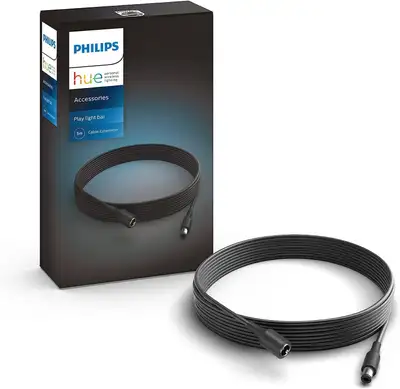 Philips Hue Play Extension Cable, Black, 5m, View more