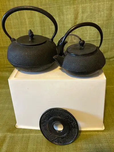 Cast Iron Teapot - two pots  ”New”, View more