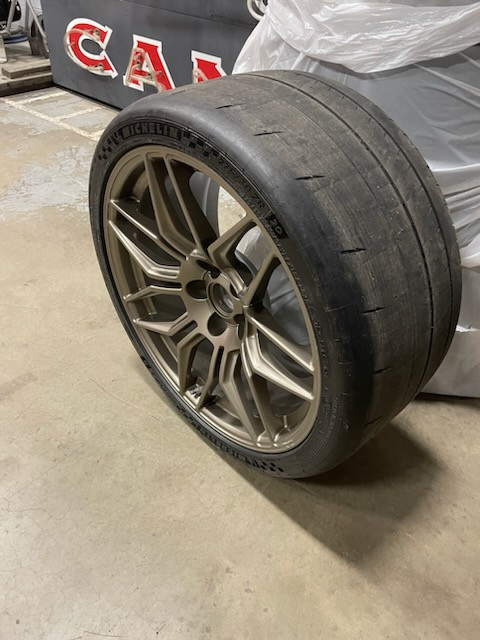 BRAND NEW C8 Z06 Tech Bronze Forged Aluminum Wheels OEM FACTORY in Tires & Rims in Calgary - Image 2