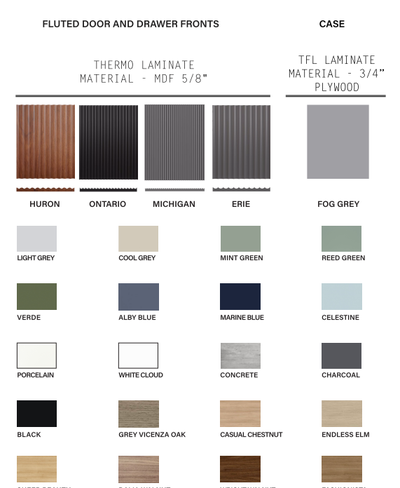 Evolution 3 – Custom Fluted Bathroom Cabinet Collection, View more