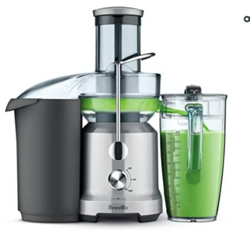 Breville BJE430SIL Juice Fountain Cold Centrifuge Juicer Processors