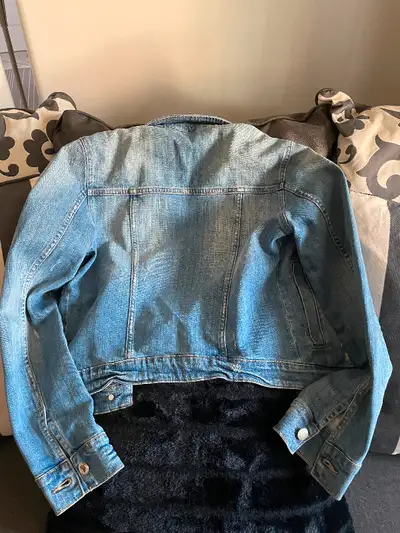 Cropped Denim Jacket, View more