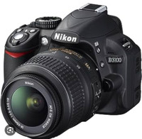 Nikon D3100 14.2MP Digital SLR Camera with 18-55mm f/3.5-5.6 