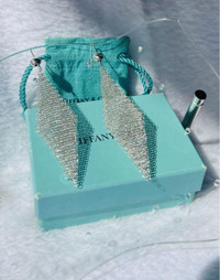 Tiffany &amp; Co. Silver Mesh earrings