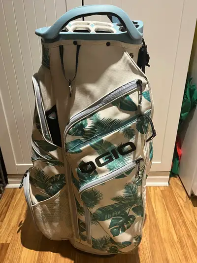 OGIO Woode Twilight Tropics 15 way Golf Cart Bag - 11 pockets, View more