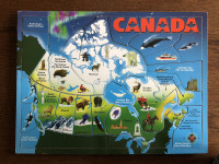 Melissa & Doug wooden Canada provinces puzzle