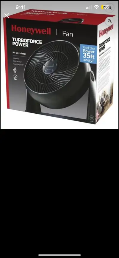 Honeywell TurboForce  10” Floor Fan / Air Circulator - NEW, View more