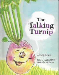 THE TALKING TURNIP  by Anne Rose & Paul Galdone  1979 Hcv 1st