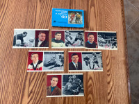 Cartes hockey Russie 1969 autographes des 19 joueurs