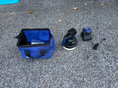 Simoniz cordless buffer kit - hardly used