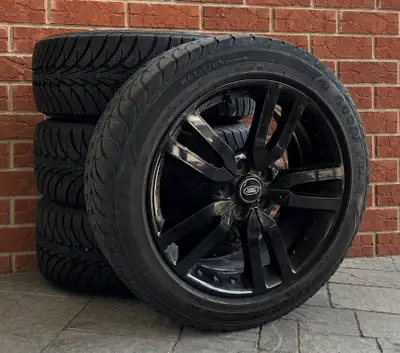 Selling Land Rover LR4 Winter Tires with Rims. High end set in almost new condition as they were onl...