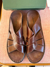 Clarks Leather Sandals 