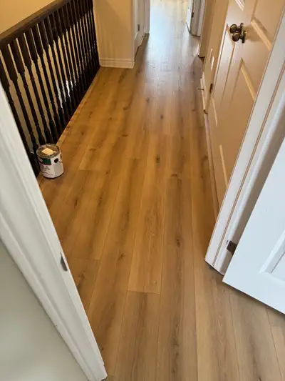 Laminate, vinyl plank, carpet, tiles, stairs, engineered glue down installation done right the first...