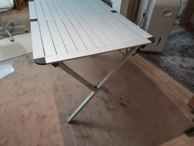 Folding aluminium table CampArt Travel in Other Tables in Ottawa - Image 2