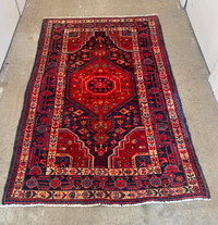 A vintage authentic Persian/Malayer area rug, (42” x 70”)