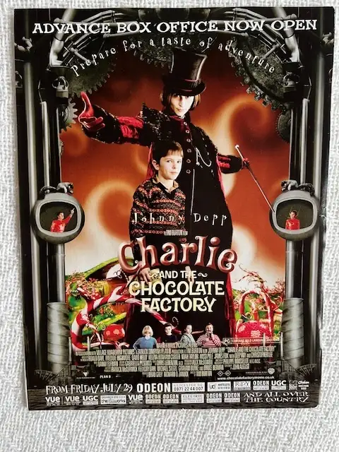 5 Tim Burton CHARLIE AND THE CHOCOLATE FACTORY (2005) items in Arts & Collectibles in City of Toronto - Image 5