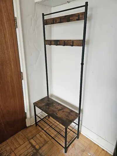 Coat Rack/Shoe Rack/Bench, View more