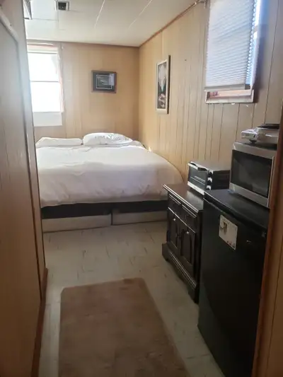 Room and possibly a motorhome available, near stampede grounds