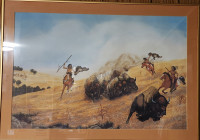 Painting-Plains Indian Buffalo Hunt