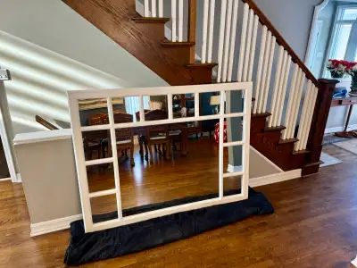 Large Wood Framed Mirror , View more