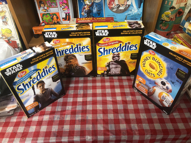 Star Wars Cereal Boxes Sealed 2000’s in Arts & Collectibles in Winnipeg