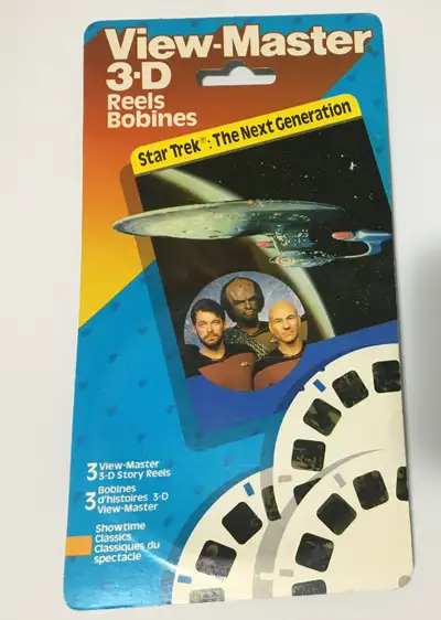 View-Master 3-D Reels Star Trek: The Next Generation 1989, View more
