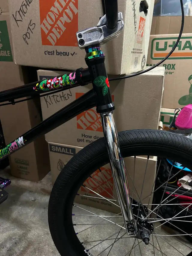 CUSTOM BMX. PRICE IS NEGOTIABLE. Can list out parts.62863285091074121