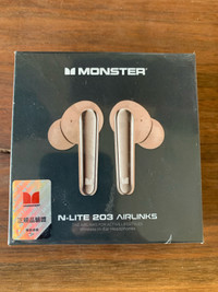 Brand new Monster wireless waterproof headphones 