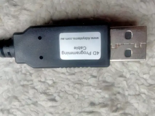 USBtoCOM Cable     4d programming cable465962685851904000