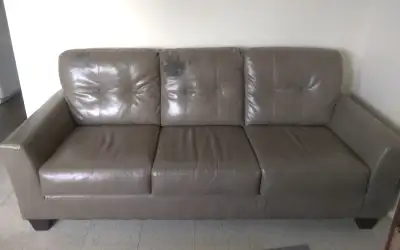 Leather Look Sofa / Couch, View more