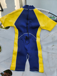 Torpedo Size XL Jet Ski Wetsuit Blue And Yellow