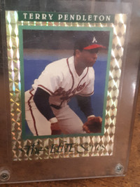 1991 Leaf Elite Terry Pendleton Card