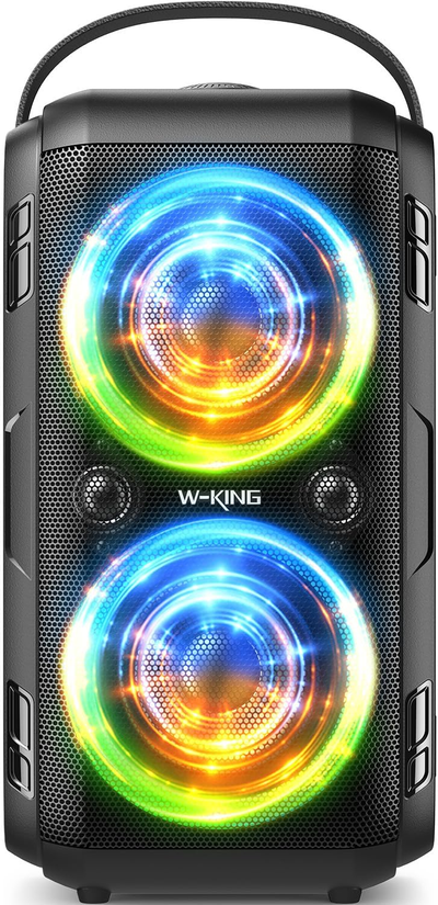 W-KING Bluetooth Speaker Loud, 180W Peak Party Portable Outdoor, View more