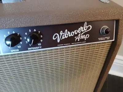 '63 Vibroverb Reissue with speaker upgrade, View more
