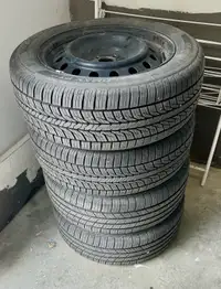 All season tires 205/55R16 on rims (Negotiable)