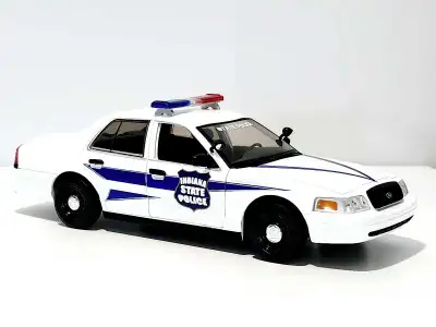 Greenlight 2008 Ford Crown Victoria Police 1:24 diecast model , View more