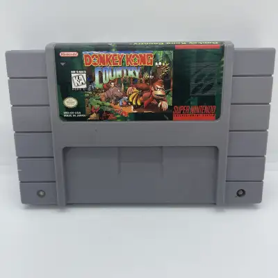 Donkey Kong Country SNES Super Nintendo (1994), View more