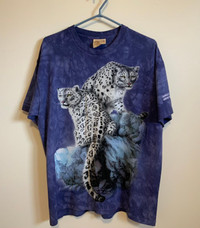 Jungle Cat World Orono ON Canada, Men's T Shirt,  Dyed, L