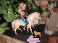Barbie Horse + accessories