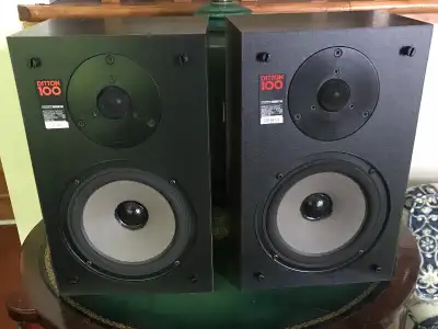For sale a working pair of Celestion Ditton 100 Speakers. Made by Rola Celestion Ipswich Suffolk Eng...