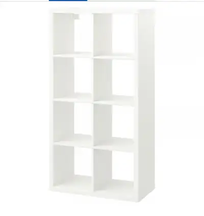 ikea 2x4 shelf unit (kallax), View more