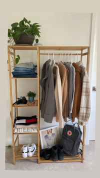 Pinterest Inspired Clothing Rack
